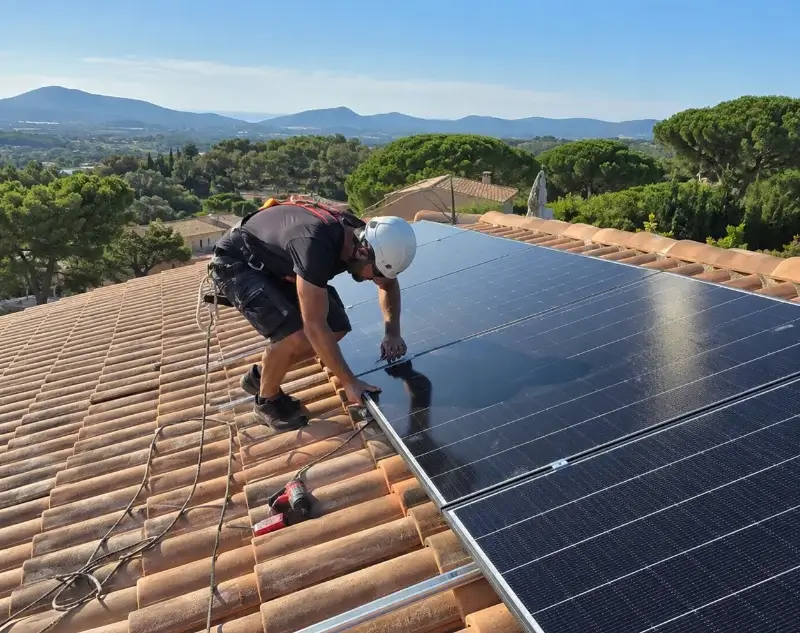 Installateur panneaux solaires La Verpillière — pose photovoltaïque sur toiture